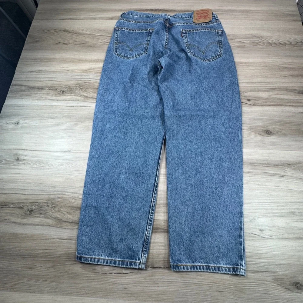 Vintage Y2K ‎ Levi's 550 Relaxed Fit Jeans Mens Blue Denim W36 L30